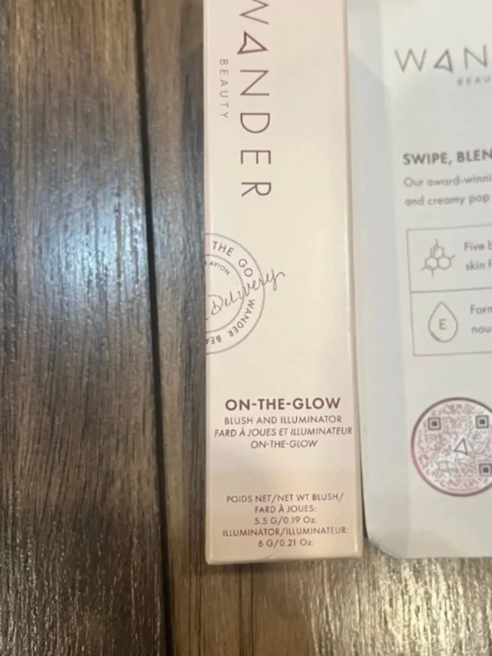 Wander Beauty On-The-Glow Blush and Illuminator-Strawberry Fields and Nude Glow